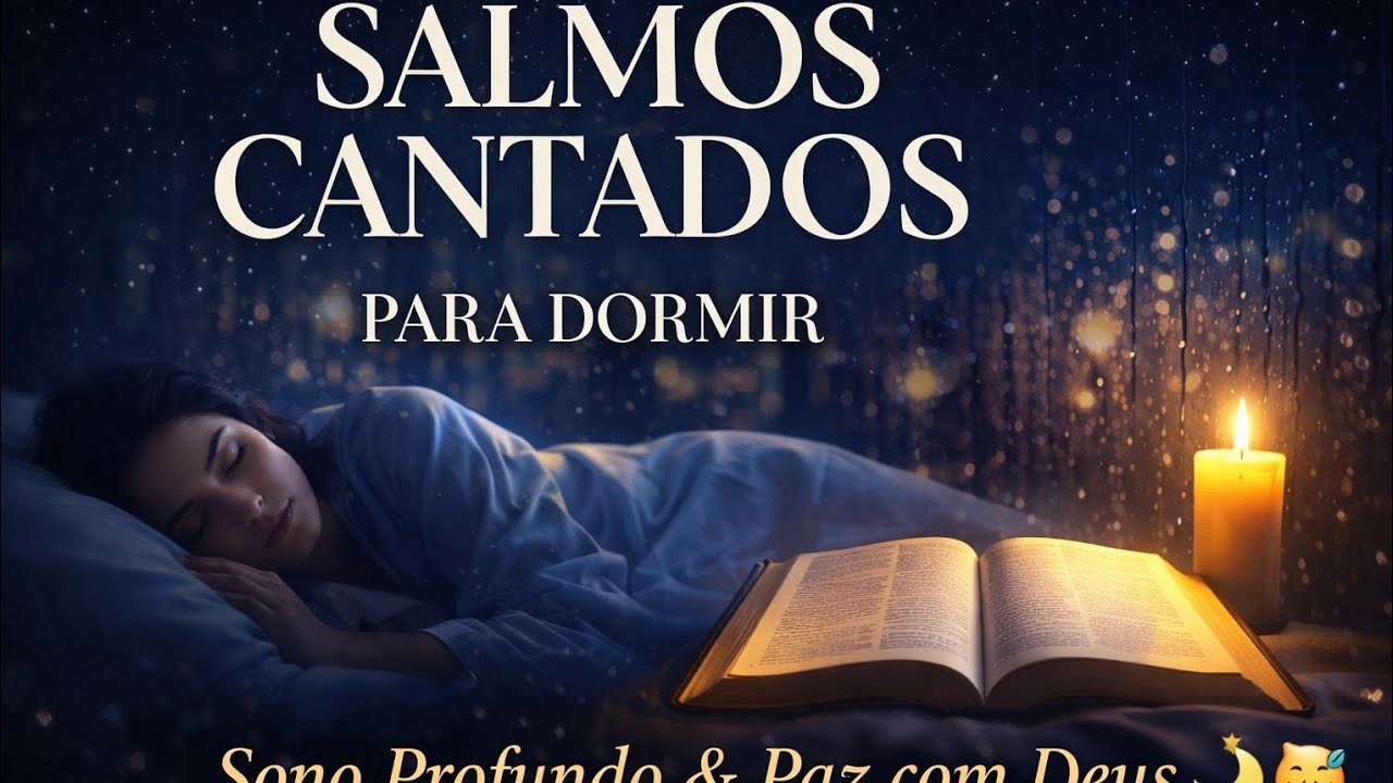 🎶🔥Salmos Cantados para Dormir a Noite Toda | Paz Profunda 2026🔥🔥