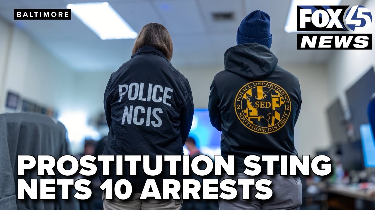 13 people face charges after Baltimore prostitution sting