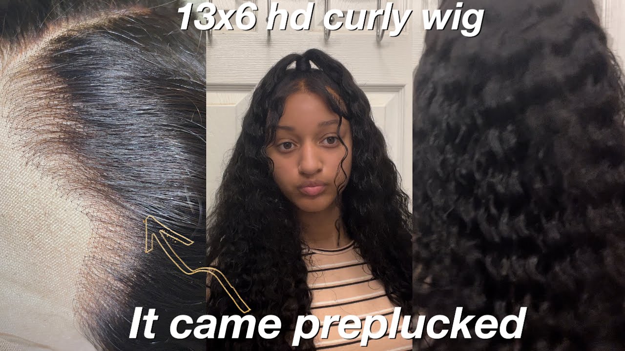 The Best Pre-plucked 13x6 Curly Wig | Ossilee Hair