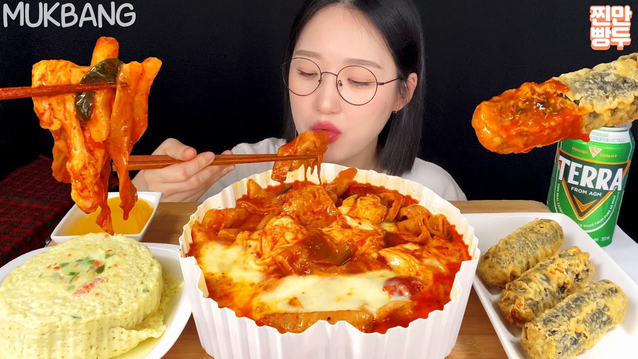 Горячий токбокки ❤️🔥 Spicy Tteokbokki REAL SOUND/ MUKBANG/ ASMR