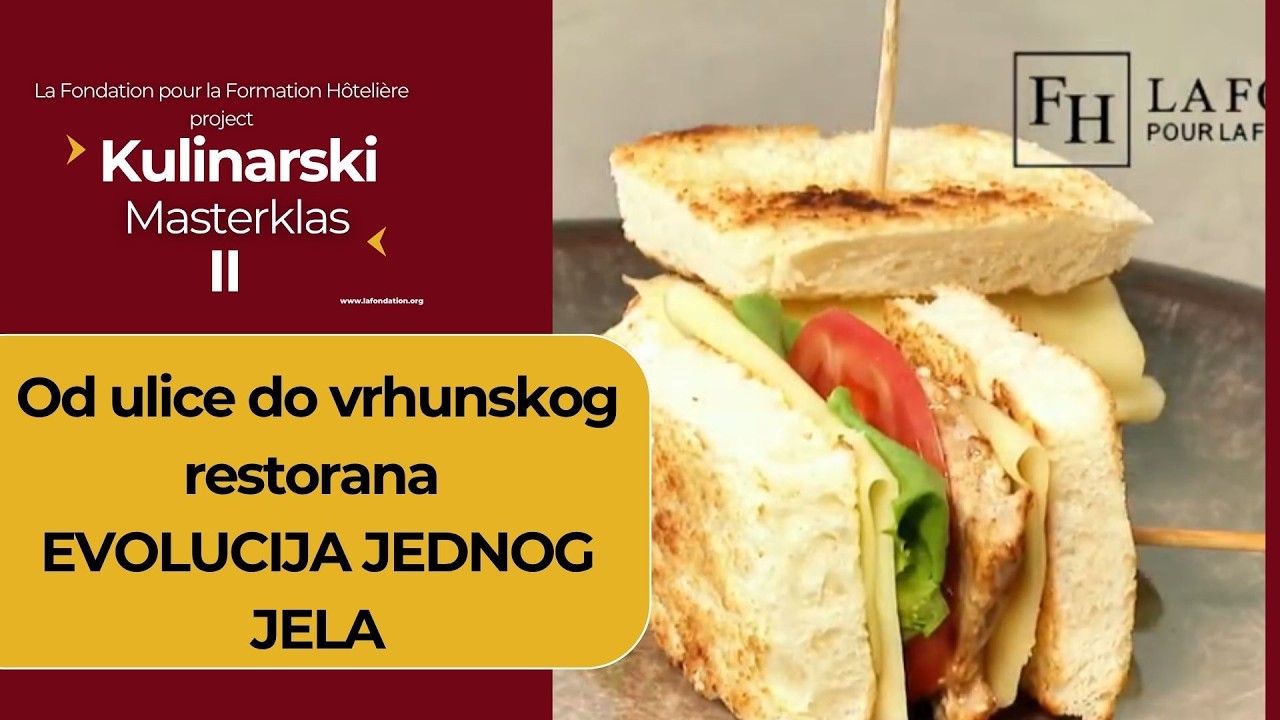 Razvojni put jela ~ SENDVIČ OD PILETINE