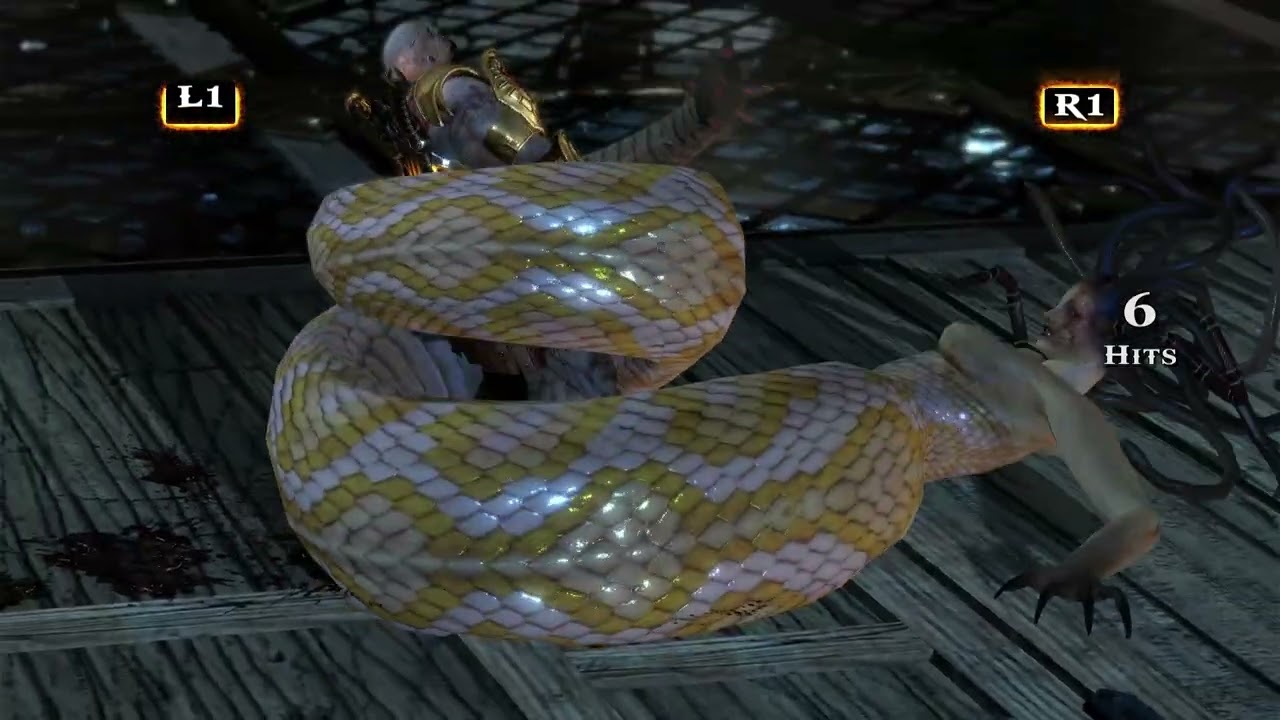 God of War 3 Nemesis Whip only part 7