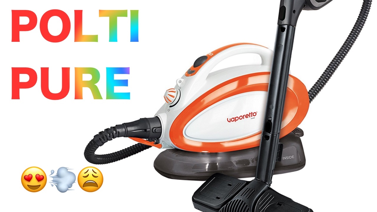 Polti 🇮🇹 Vaporetto Handy Pure Steam Cleaner - it's annoying but effective