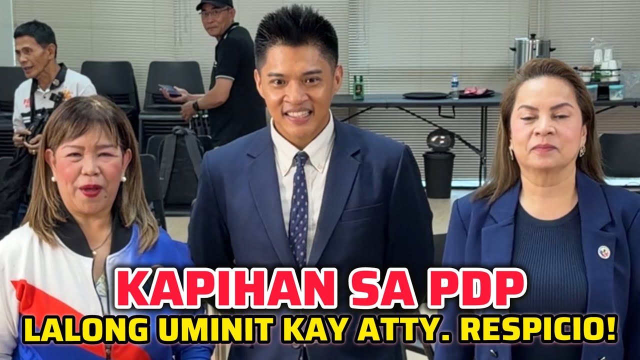 KAPIHAN SA PDP MAS LALONG UMINIT KAY ATTY. RESPICIO! 
