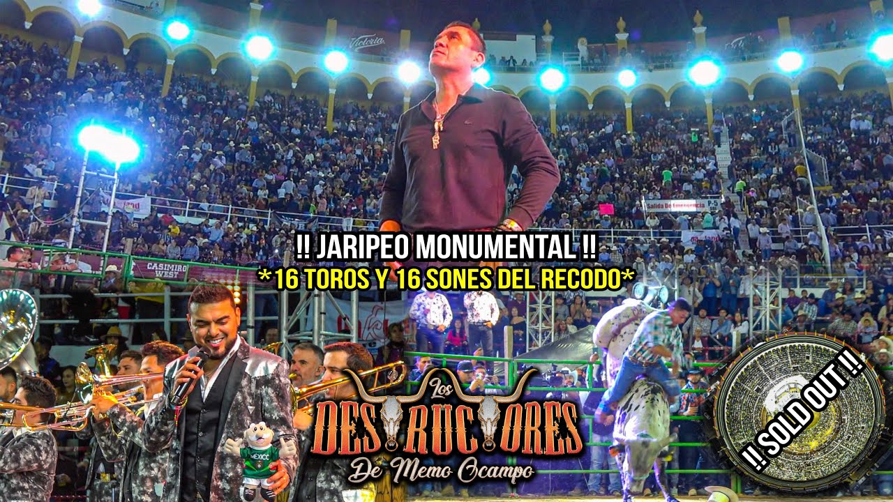!!JARIPEO MONUMENTAL!! 16 TOROS Y 16 SONES | Destructores Y Recodo En La Monumental De Morelia 2022