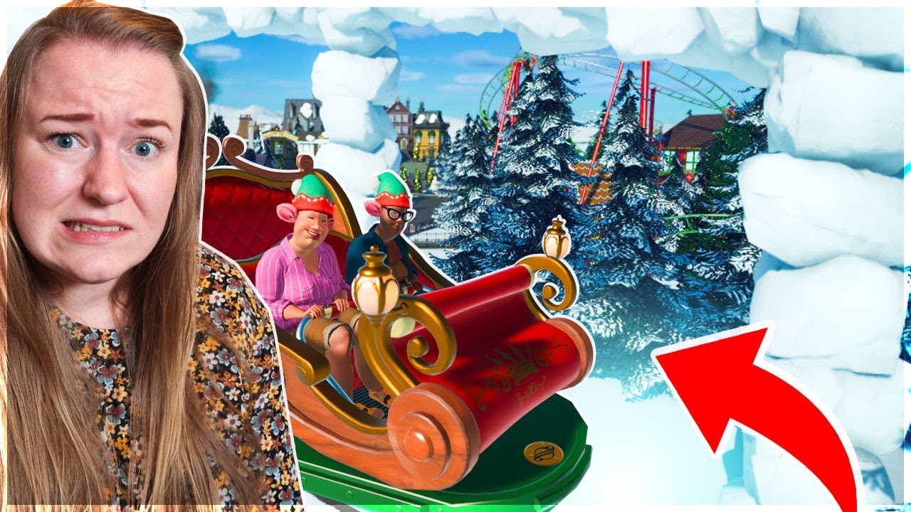 BYGGER MIN EGEN *GIGANTISKE* FORLYSTELSE! | Planet Coaster jul 2022 #4
