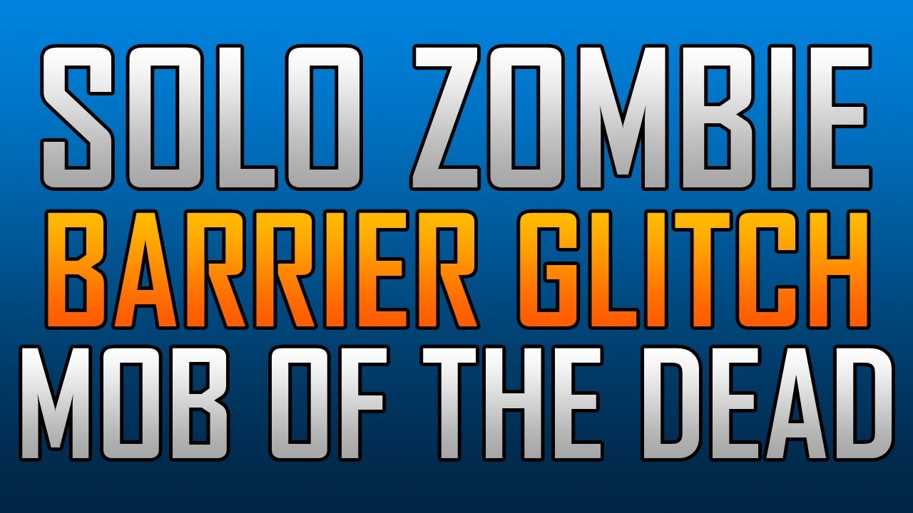 Mob of the Dead Solo Glitch! Zombie Pile-Up Glitch + Easy High Rounds!