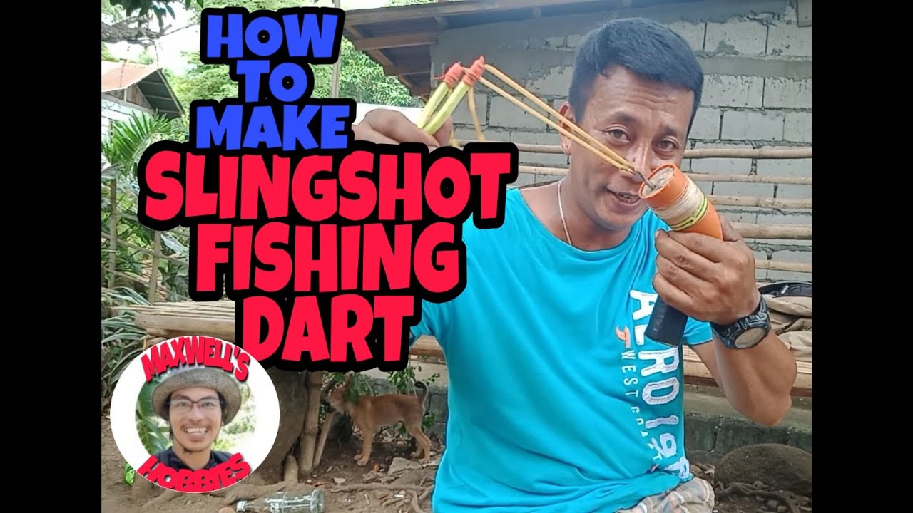 how to  make SLINGSHOT FISHING DART|| SLINGSHOT FISHING