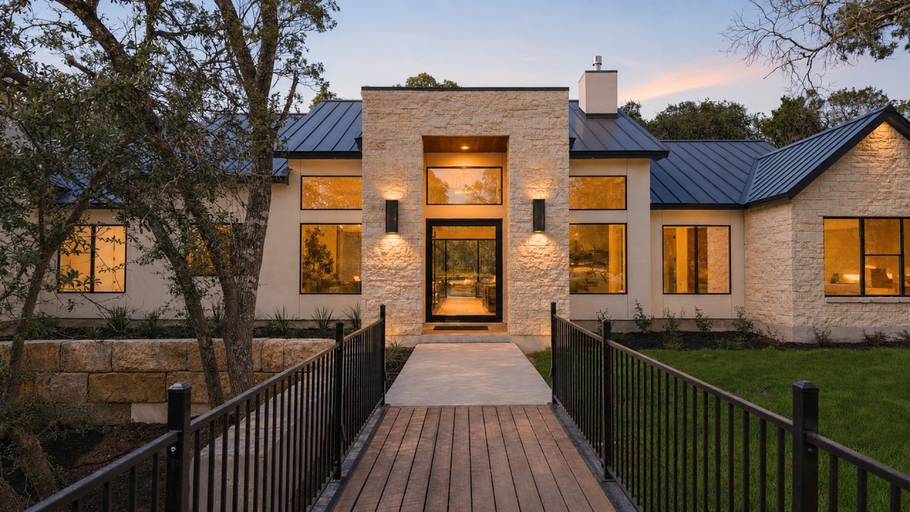 THIS HIDDEN $1.7M LUXURY HOME HAS A PRIVATE BRIDGE