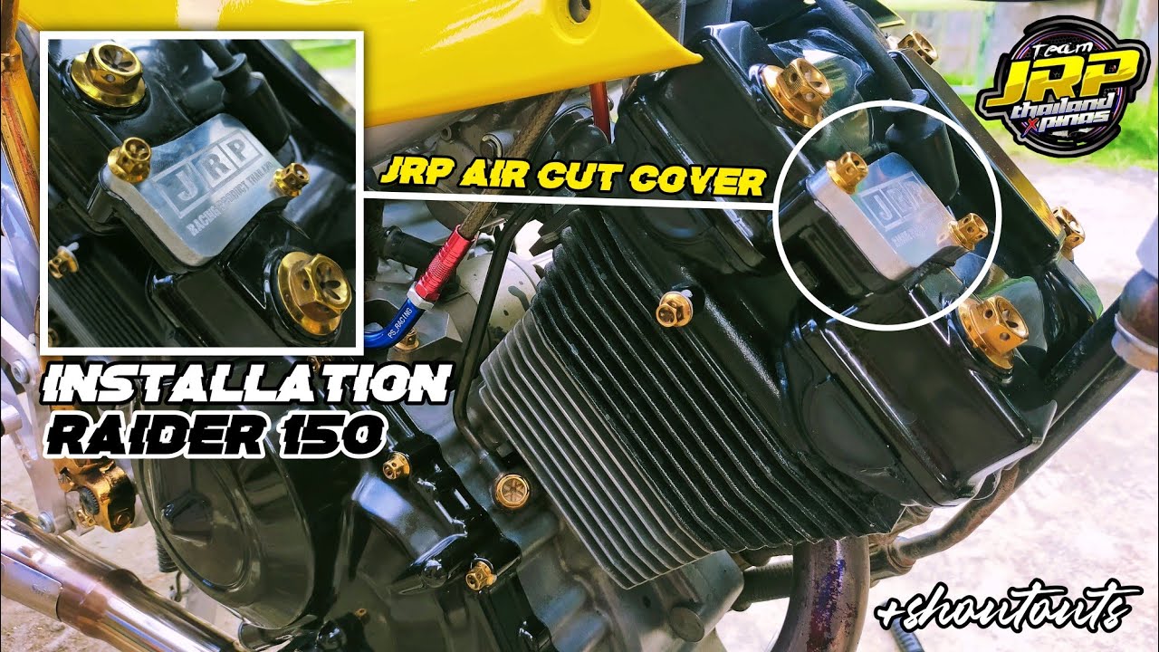 JRP Air cut cover Installation | Raider 150 | +Shoutouts | Streetbike Project