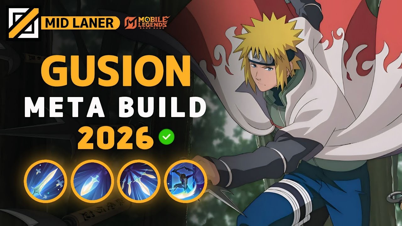 Gusion NEW META Build 2026, Emblem, and Best Hero Counters | Mobile Legends