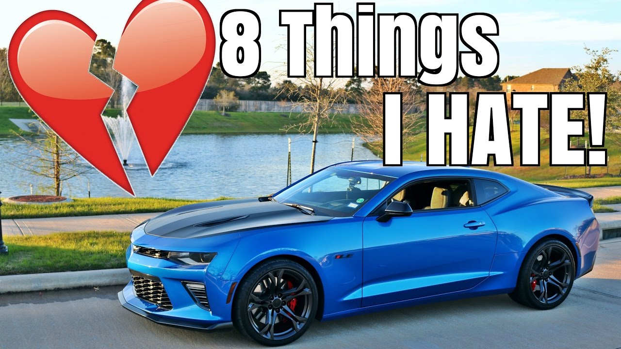 8 вещей, которые я НЕНАВИЖУ в своем Camaro SS 1LE 2017 года выпуска