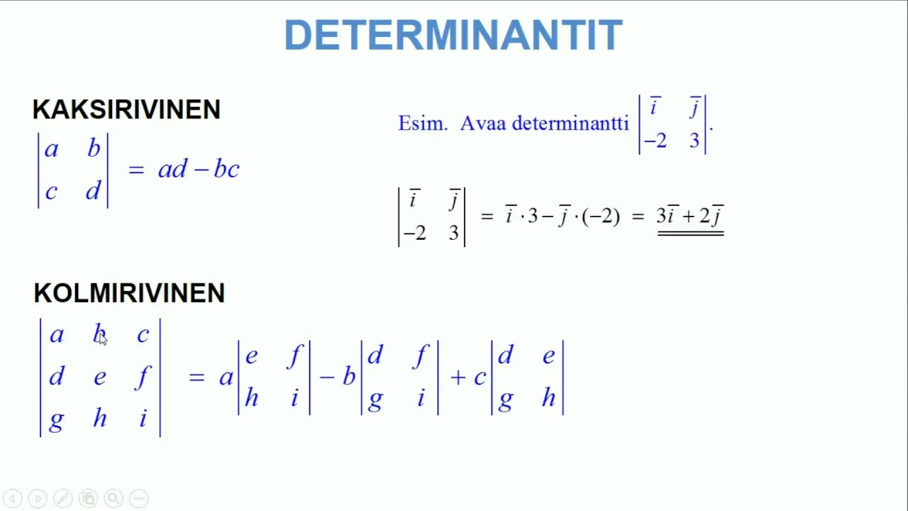 Determinantit