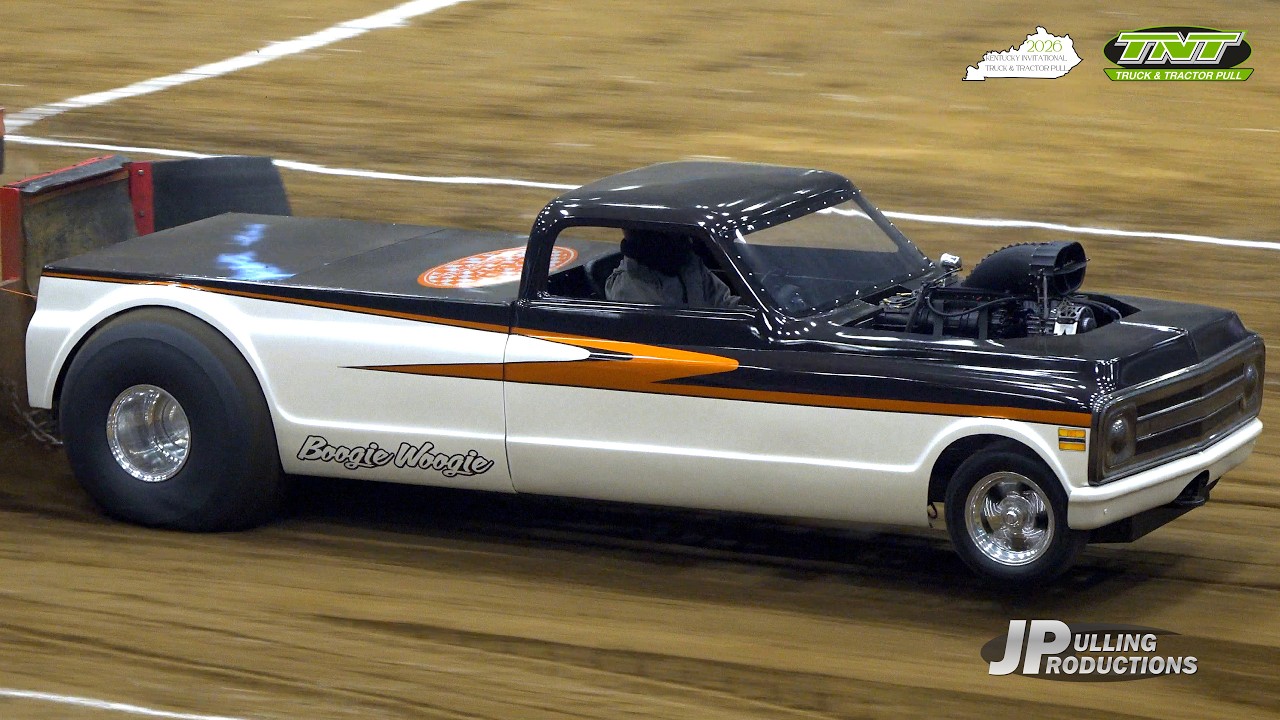 TNT Truck Pulling 2026: Super Modified 2wd Trucks pulling at the Kentucky Invitational Pull - Friday