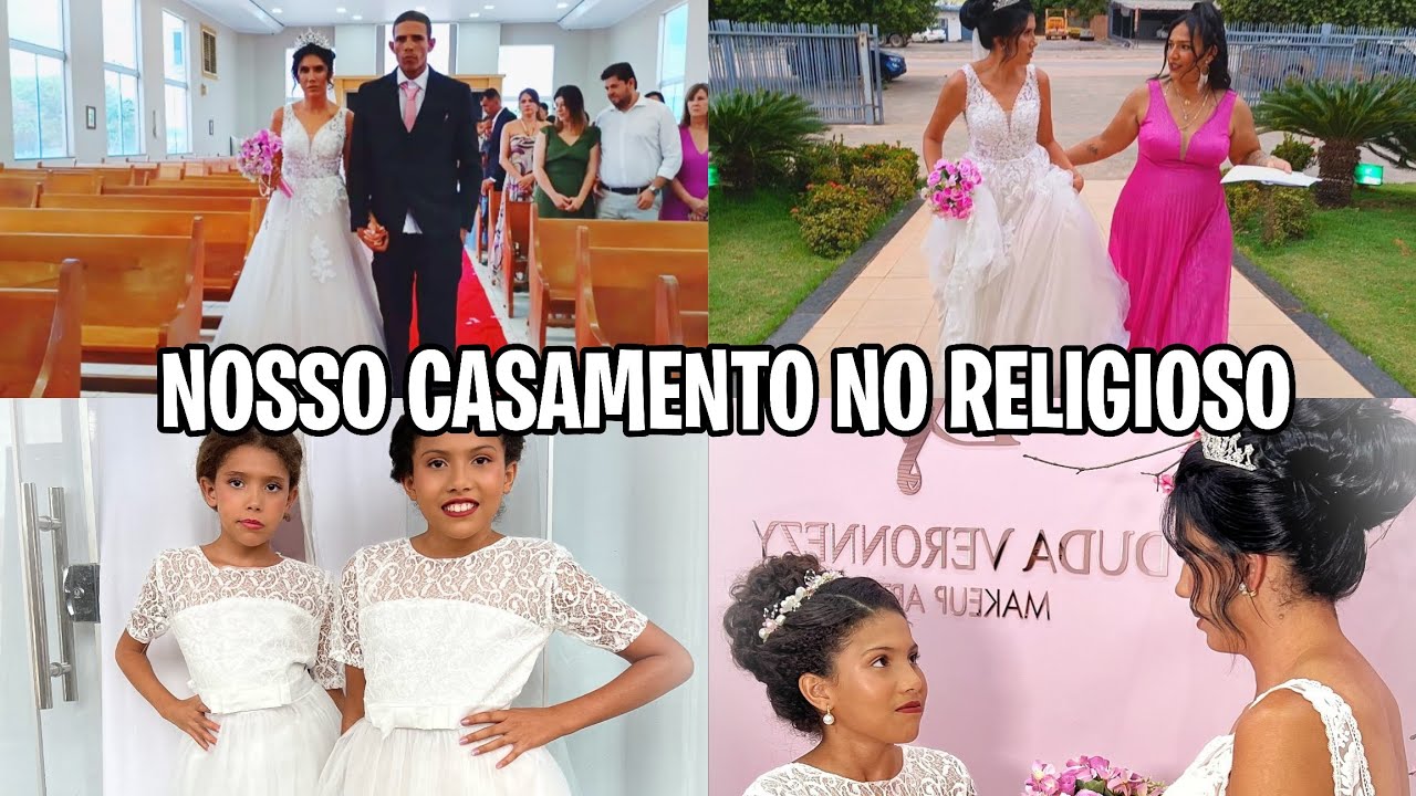 NOSSO CASAMENTO NO RELIGIOSO E FESTA NA ROÇA