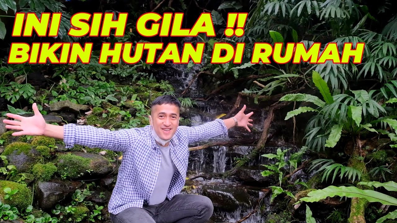 INI SIH GIL4!! BIKIN HUTAN DI RUMAH