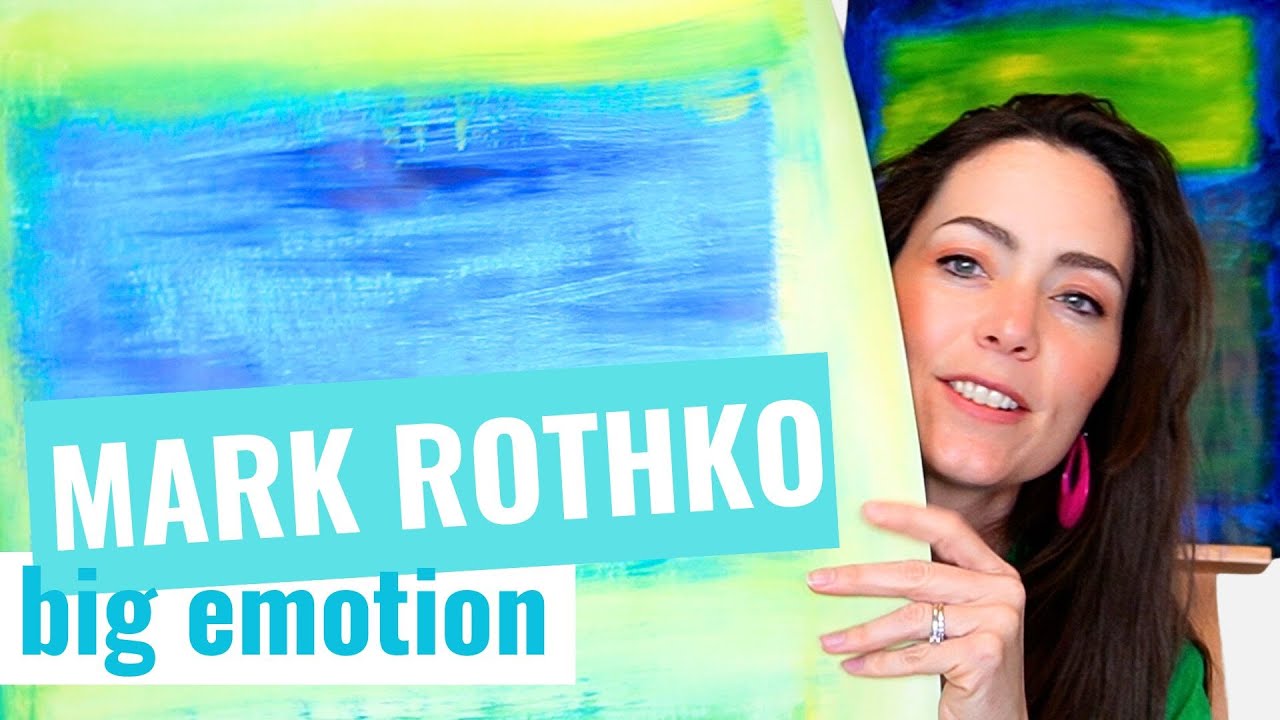 Homeschool Art-Mark Rothko painted big emotions!