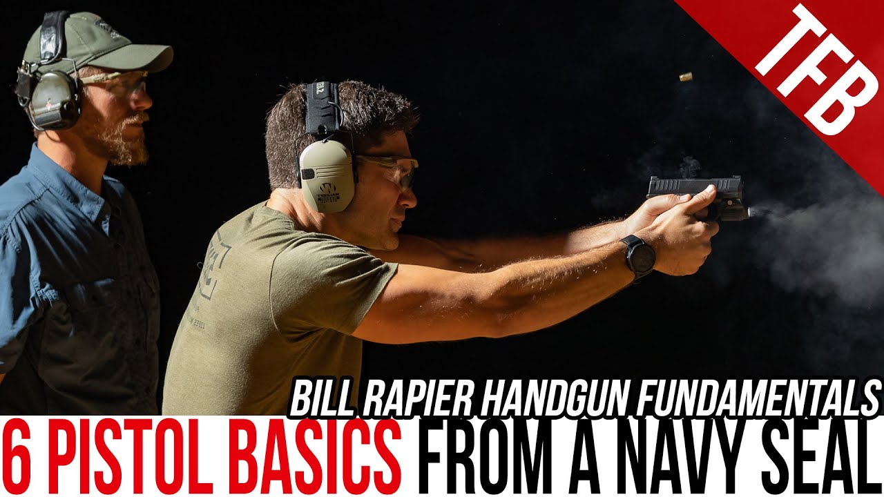 6 Pistol Tips from ex-Navy SEAL, Bill Rapier