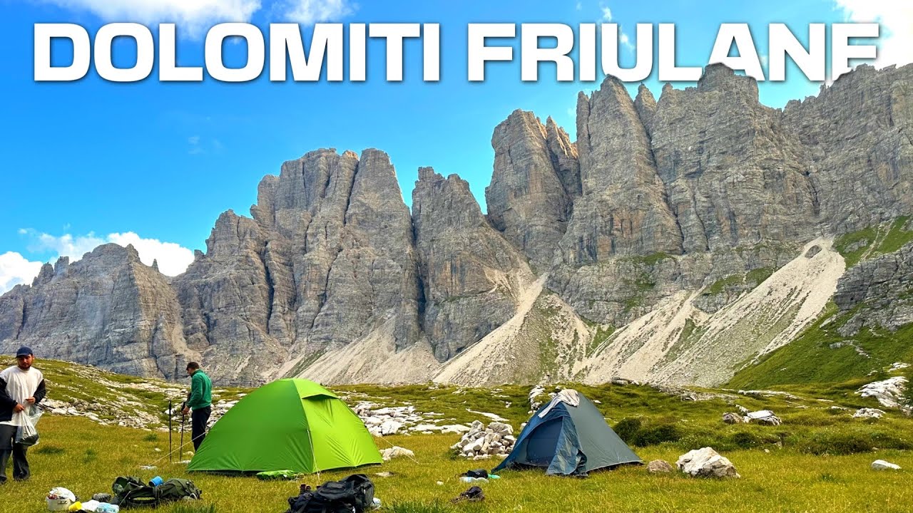IN TENDA SULLE DOLOMITI FRIULANE - 2100 mt | Bivacco Perugini, Bivacco Marchi Granzotto