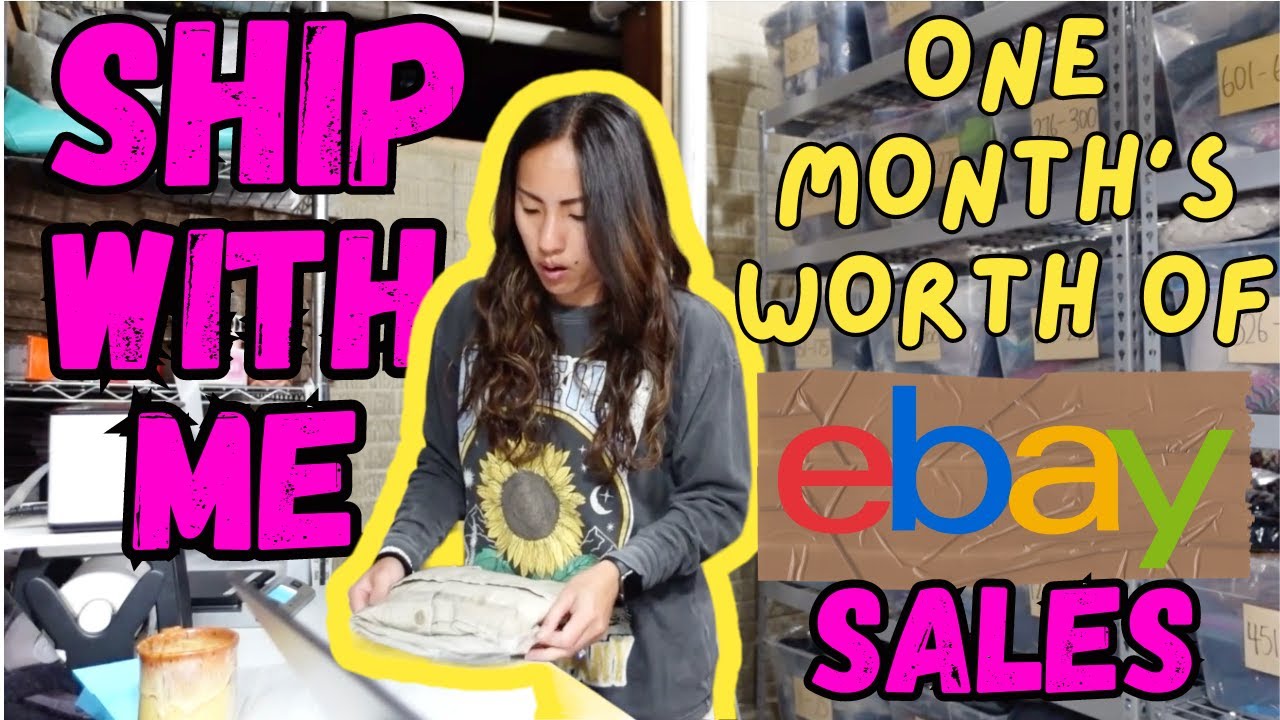 eBay Shipping Anxiety? Let's Ship April Sales Together - eBay Shipping Tutorial & Tips