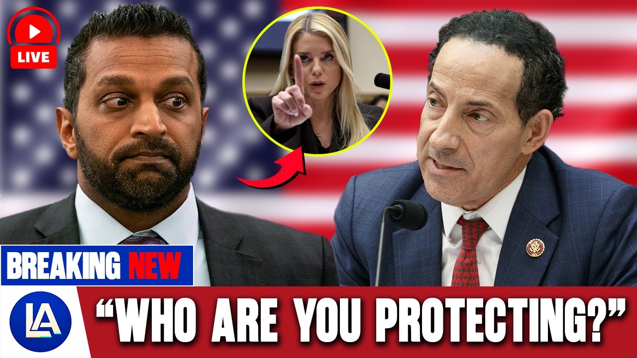 Jamie Raskin GRILLS Patel & Bondi Over 2,847 Sealed Epstein Files