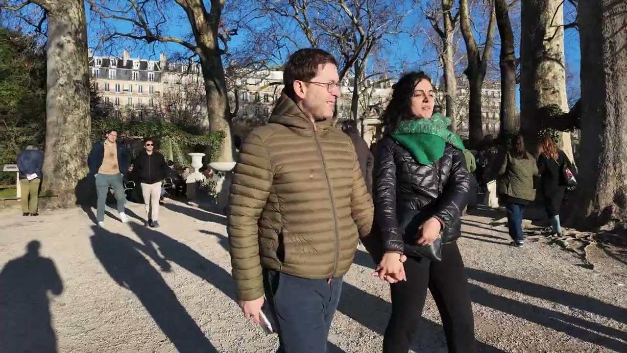 Paris Winter Walk ❄️🇫🇷 | Beautiful Streets of Paris in Winter | 4K SLOW TV