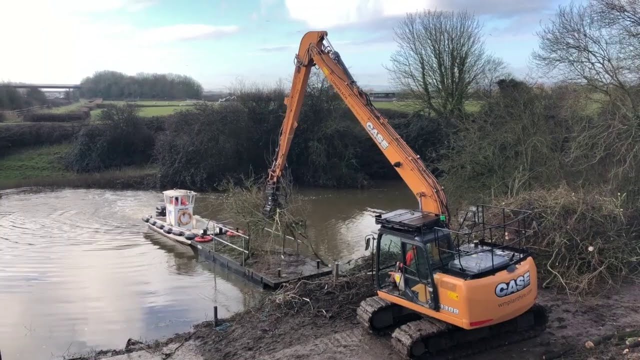 CASE 130 long reach excavator