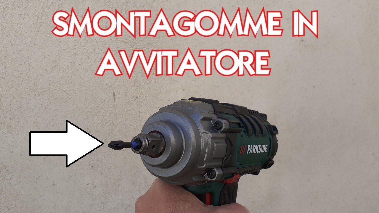 Smontagomme in avvitatore Parkside