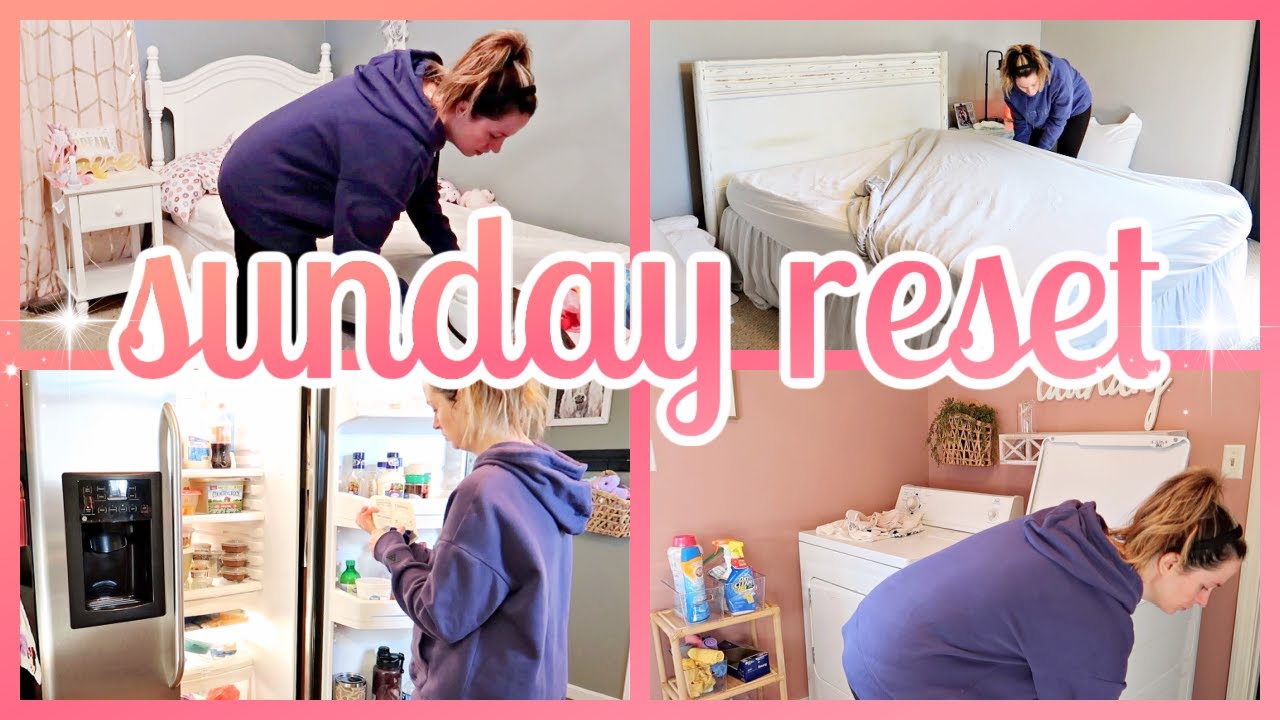 SUNDAY RESET ROUTINE | HOMEMAKING MOTIVATION | WORKING MOM PRODUCTIVE WEEKEND | BRIANA STEVENSON