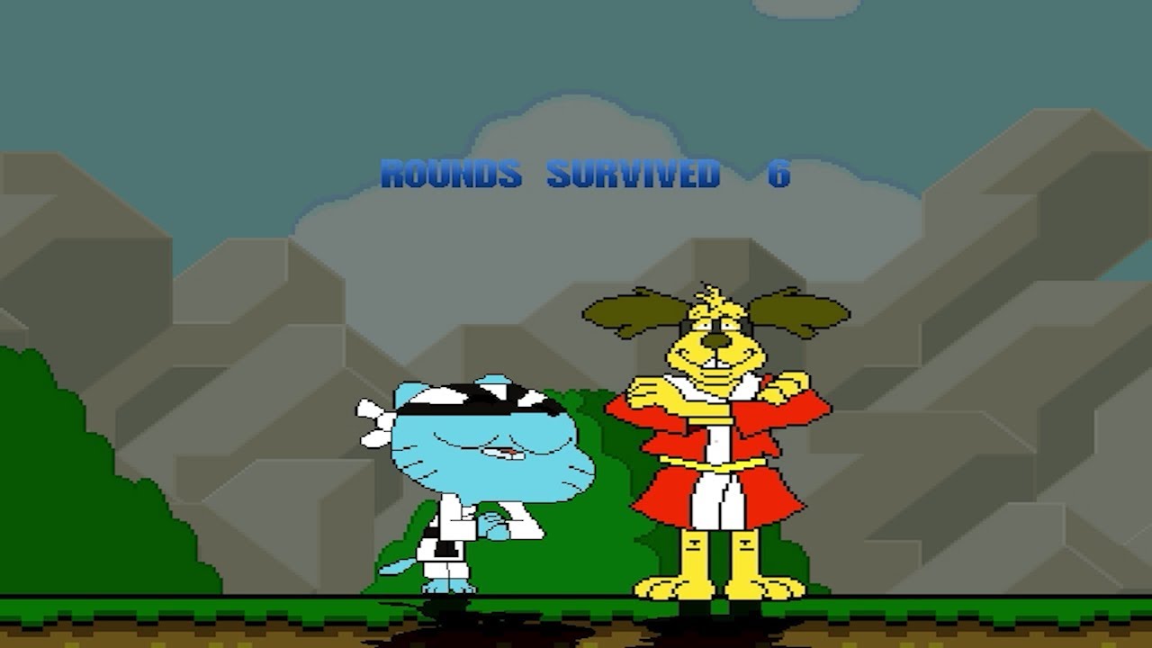 A FUNNY CAT AND AN OLD SCHOOL KUNG FU DOG TEAM UP IN SURVIVAL MODE