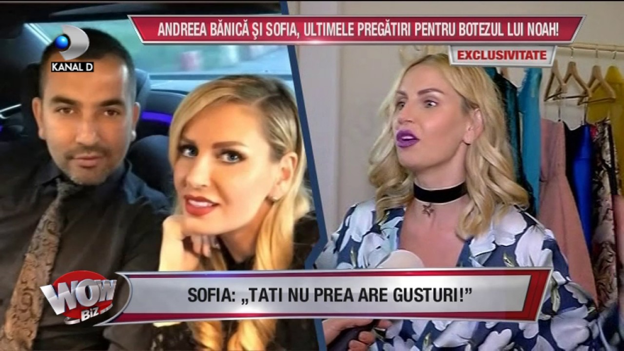 WOWBIZ (04.05.2017) - Andreea Banica, ultimele pregatiri pentru botezul de lux al fiului!