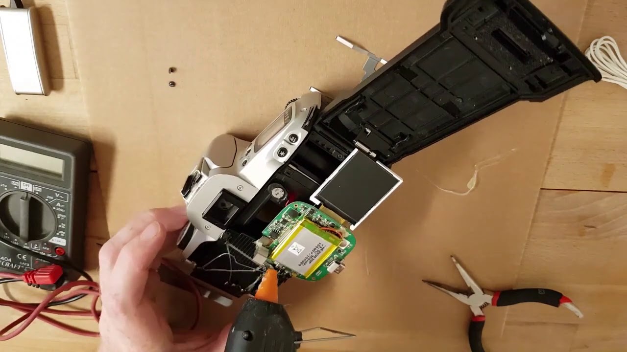 Real analog DSLR to digital conversion Canon mod