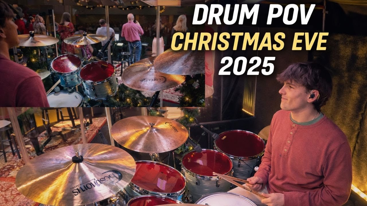 Joy Has Dawned (Live Drum POV) | Christmas Eve Worship Cover