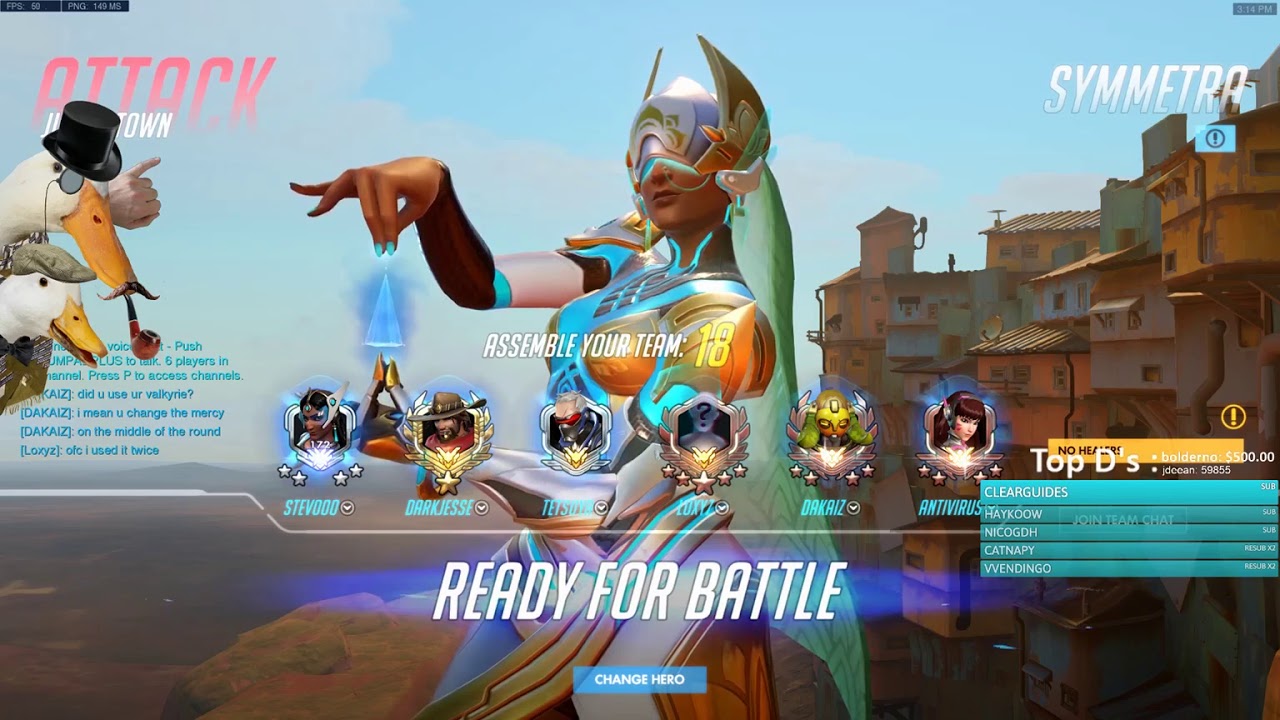 Stevooo | Top 500 Symmetra Main | HOLD EM AT THE GATE