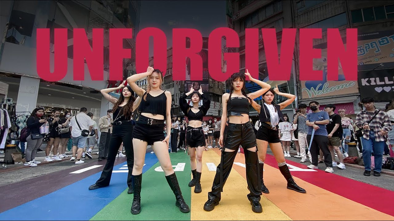 [KPOP IN PUBLIC CHALLENGE] LE SSERAFIM ' UNFORGIVEN ' Dance Cover by MIST From TAIWAN