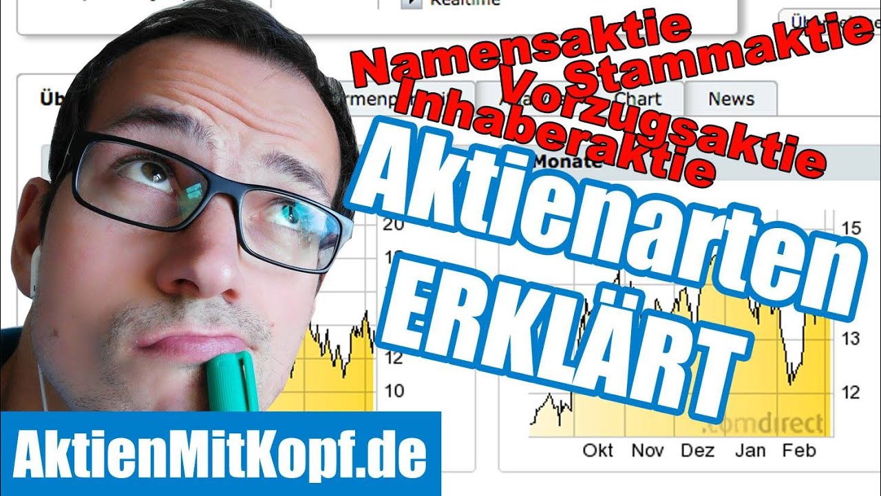 Aktienarten einfach erkl&auml;rt! Stammaktien, Vorzugsaktien etc.