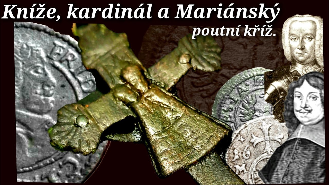 Rozsyp stříbrňáků a Mariánský poutní kříž.