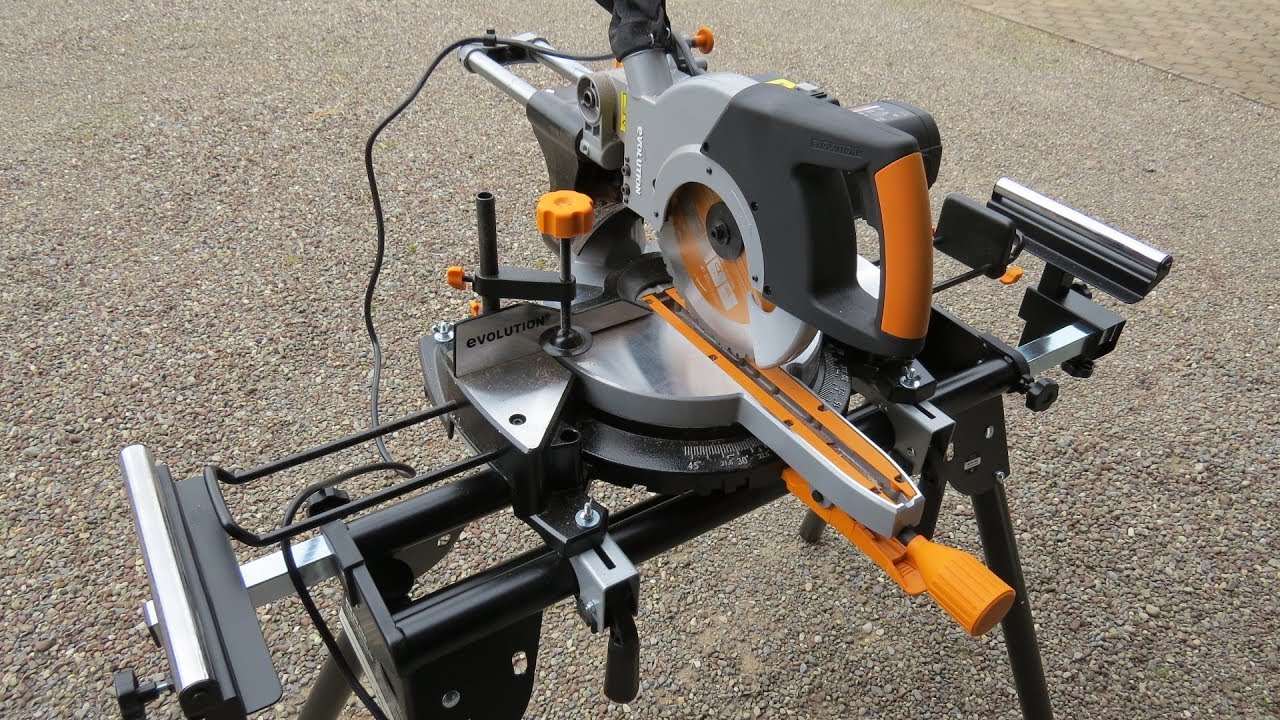 Evolution Rage 3 TCT Multipurpose Miter Saw, Asm, Setup, & First Cuts