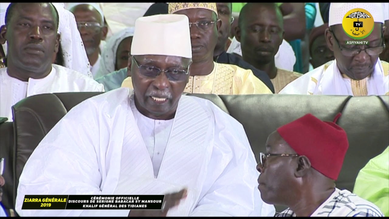Ziarra Générale 2019 -  Le Discours du Khalif Serigne Babacar Sy Mansour