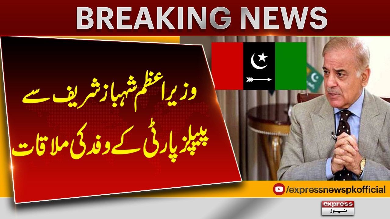 Meeting Between Shehbaz Sharif and Pakistan Peoples Party Delegation | Pakistan News