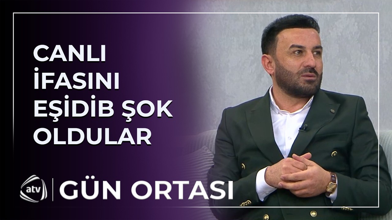 “Mənimlə hər adam oxuya bilmir” – Canlı ifasını eşidib ŞOK OLDULAR / Gün ortası