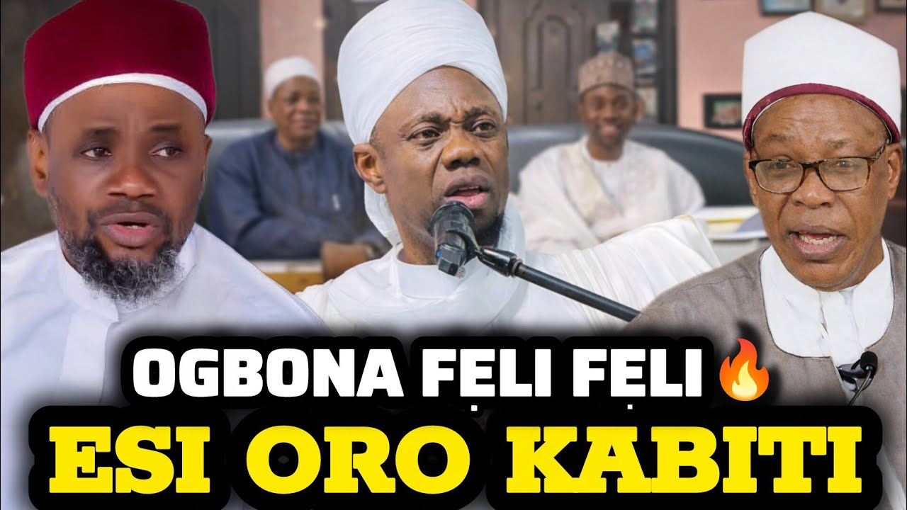 Ogbona Fẹlifẹli 🔥Esi Oro Dr. Jumu'ah Adam AlIlory Lori Oro Mudeerul Markaz Ati Mufti Ilorin 