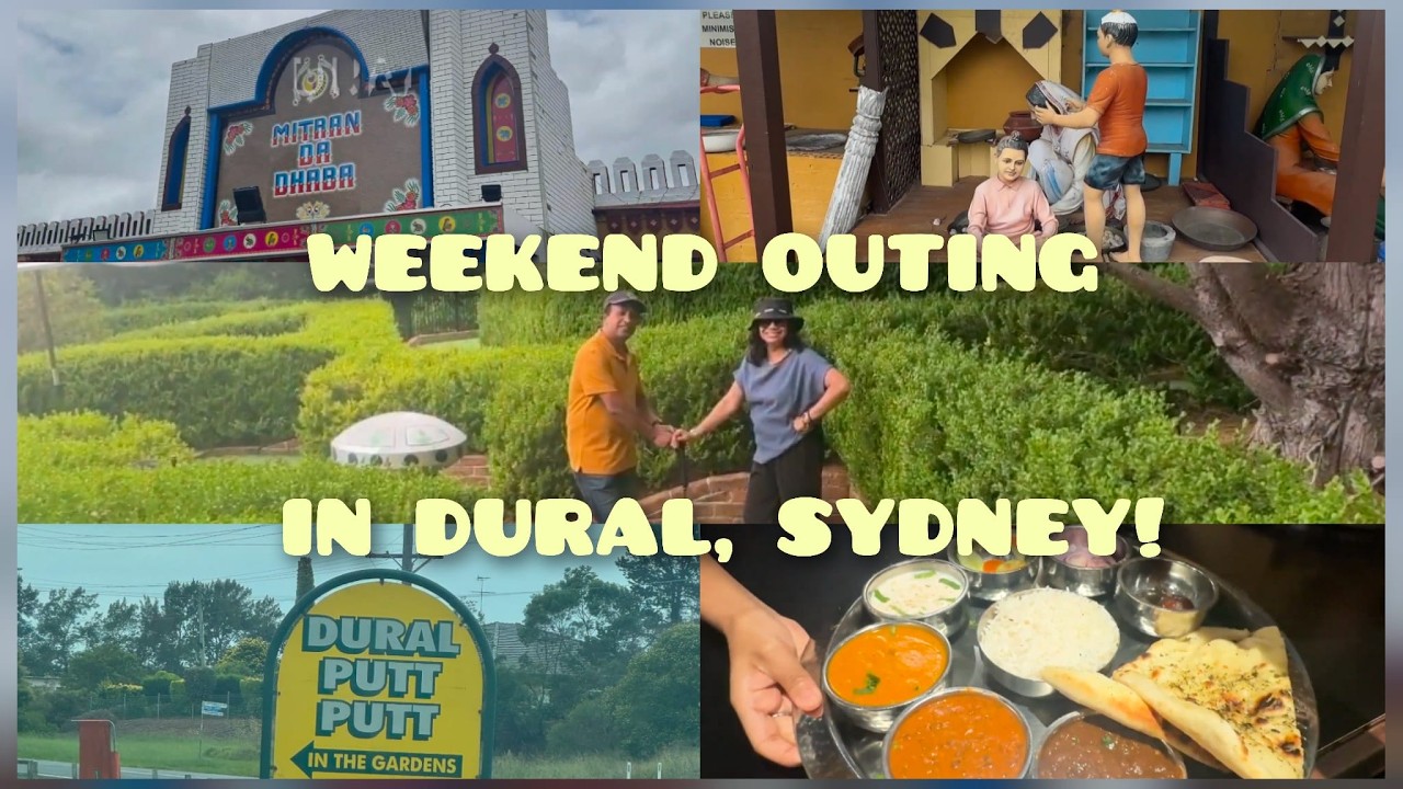 A Perfect Day in Dural!🌞 | Mitran Da Dhaba & Putt Putt Golf | NSW Australia  | Tamil Vlog