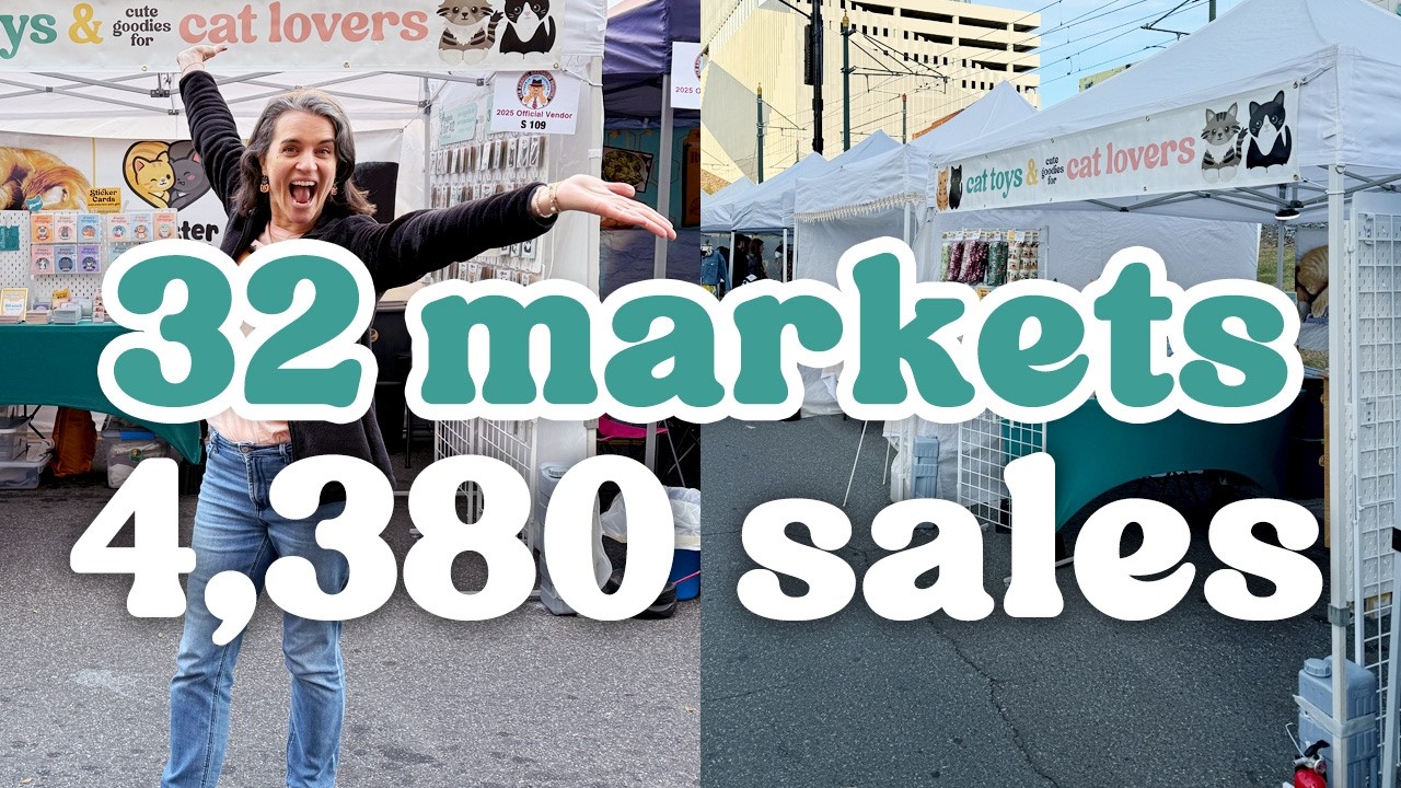 ЛУЧШЕЕ И ХУДШЕЕ из временных рынков 2025 года 🐈‍⬛ 🐈 Итоги года для малого бизнеса Северной Каролины