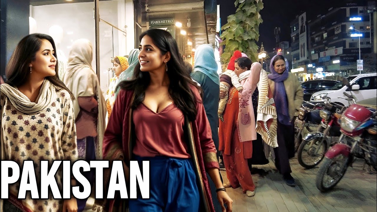 Rawalpindi Night Walk 2025 🇵🇰 | 4K HDR Street Walking Tour in Pakistan