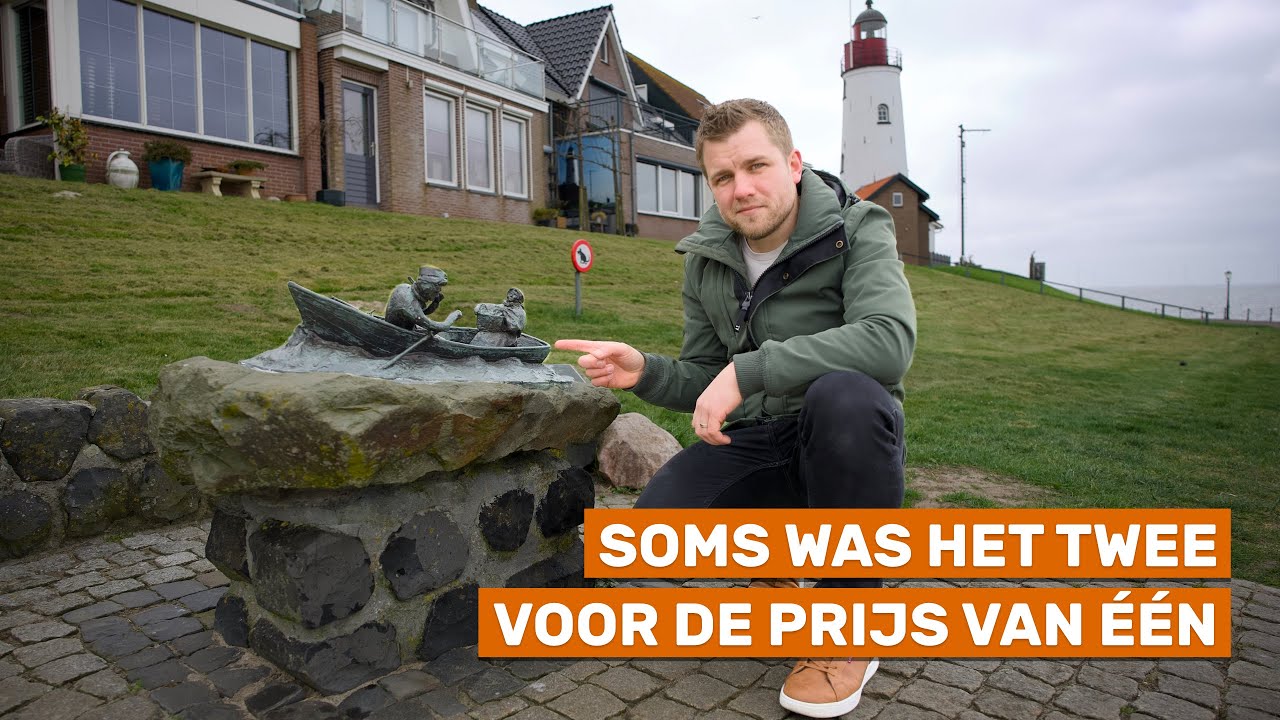 Bij de Ommelebommelesteen op Urk kon je een kind kopen