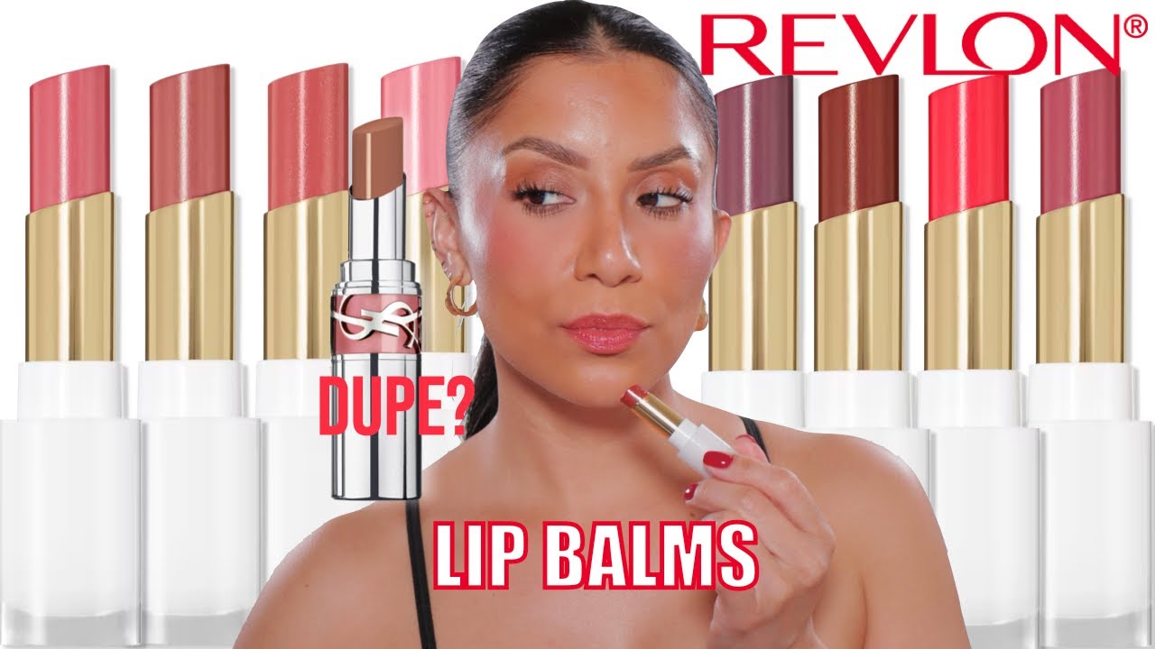 Лучший бальзам для губ? Аналог? Revlon Super Lustrous Shine Balm + свотчи Natural Lighting