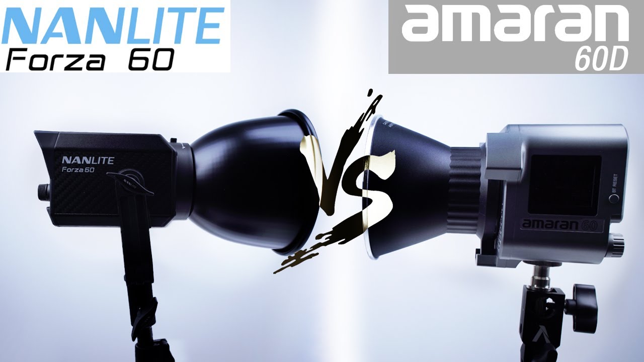 Aputure Amaran 60D Vs Nanlite Forza 60 - Обзор, Nanlite 60D vs 60D II Zhiyun X100 G60 Alternative