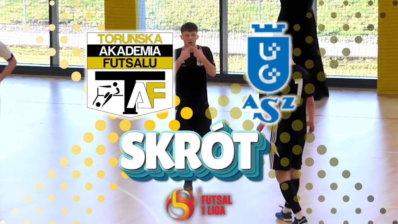 Skrót | TAF Toruń - AZS UG Gdańsk | 1 Liga Futsalu #futsal