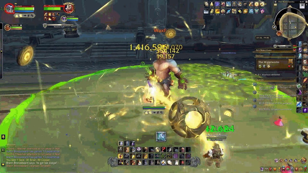 WoW The War Within Season 3 Bountiful Delve - The Waterworks Tier 10 (Solo)